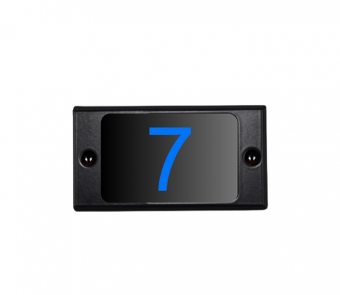 CUSTOMISABLE LED ROW NUMBER/SIGN - STREAMLINE DUO